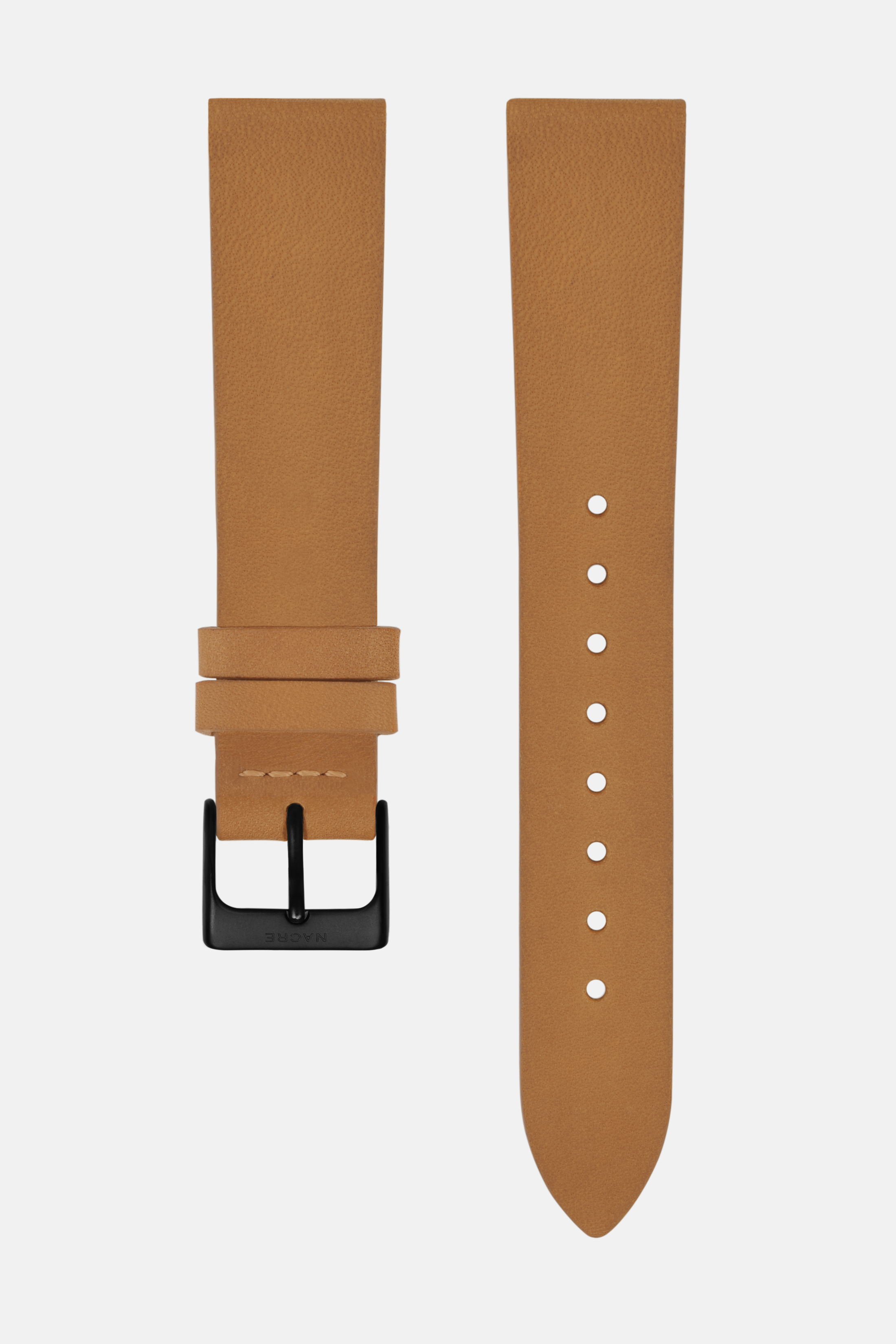 Strap - Italian Leather - Natural Leather - Matte Black